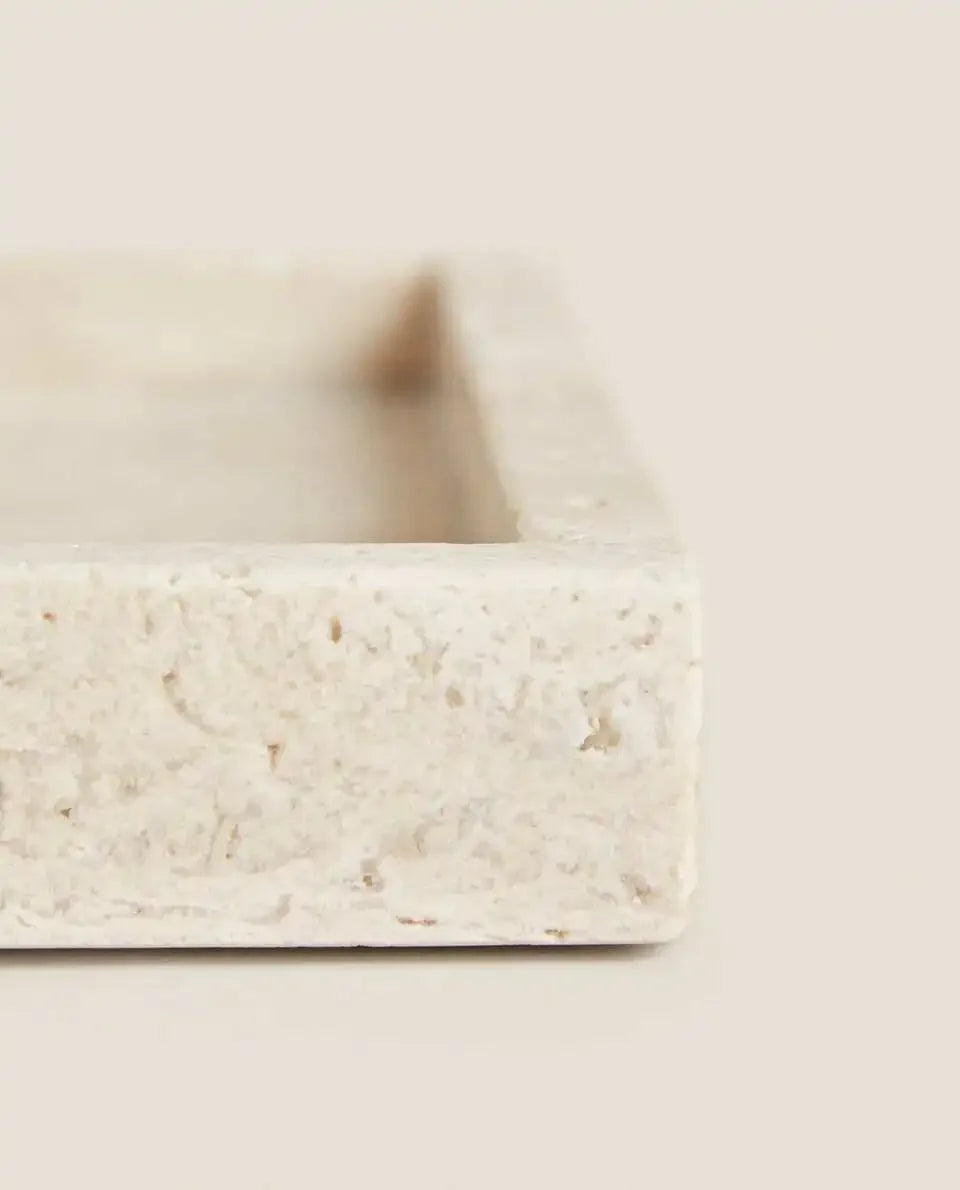 Golden Travertine Tray