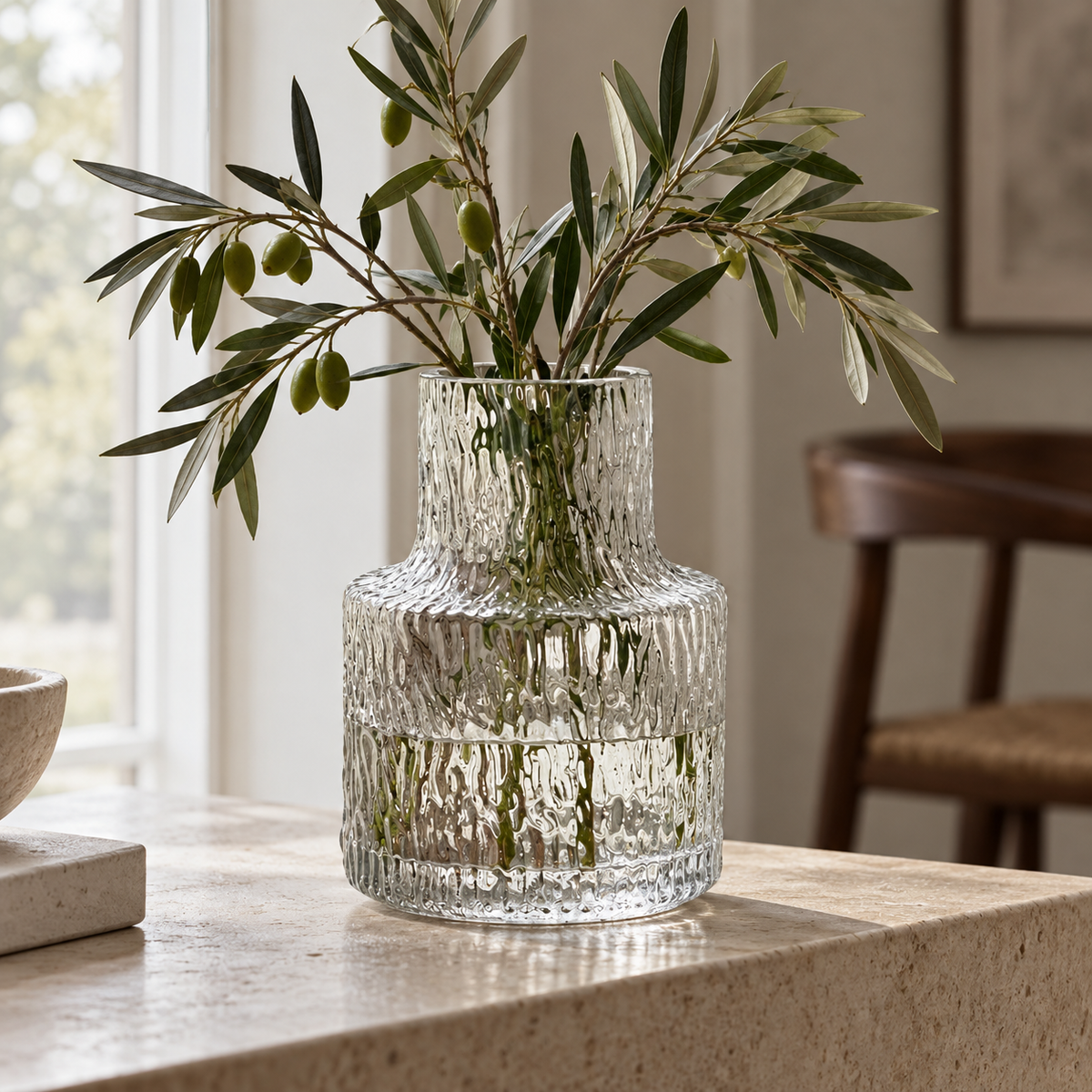 Ripple Glass Vase — alternate setting