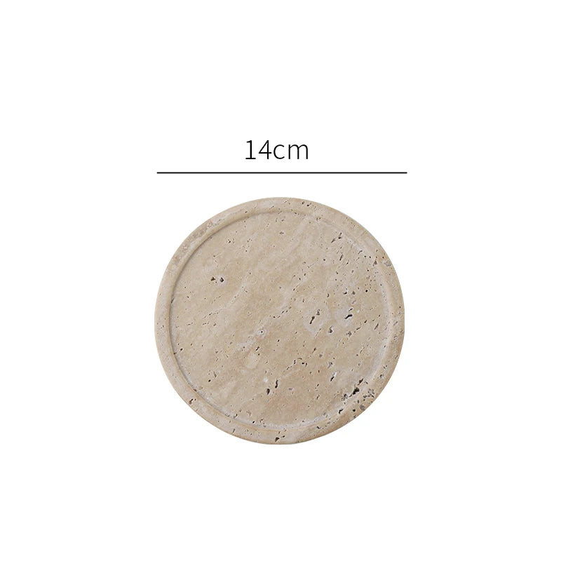 Travertine Catch-All Tray