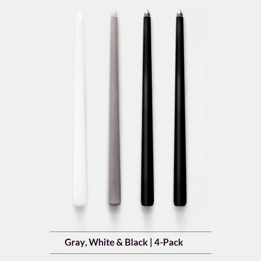 Taper Candles, Set of 4