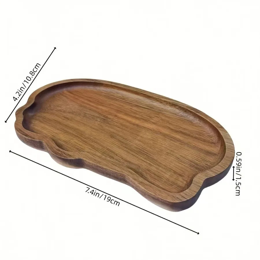 Acacia Candle Tray