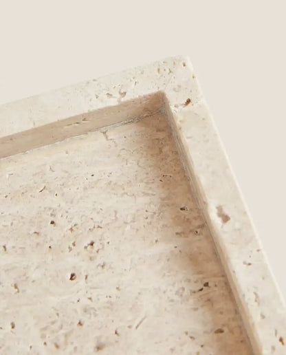 Golden Travertine Tray