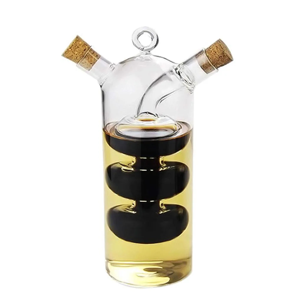 Dual Glass Oil & Vinegar Cruet