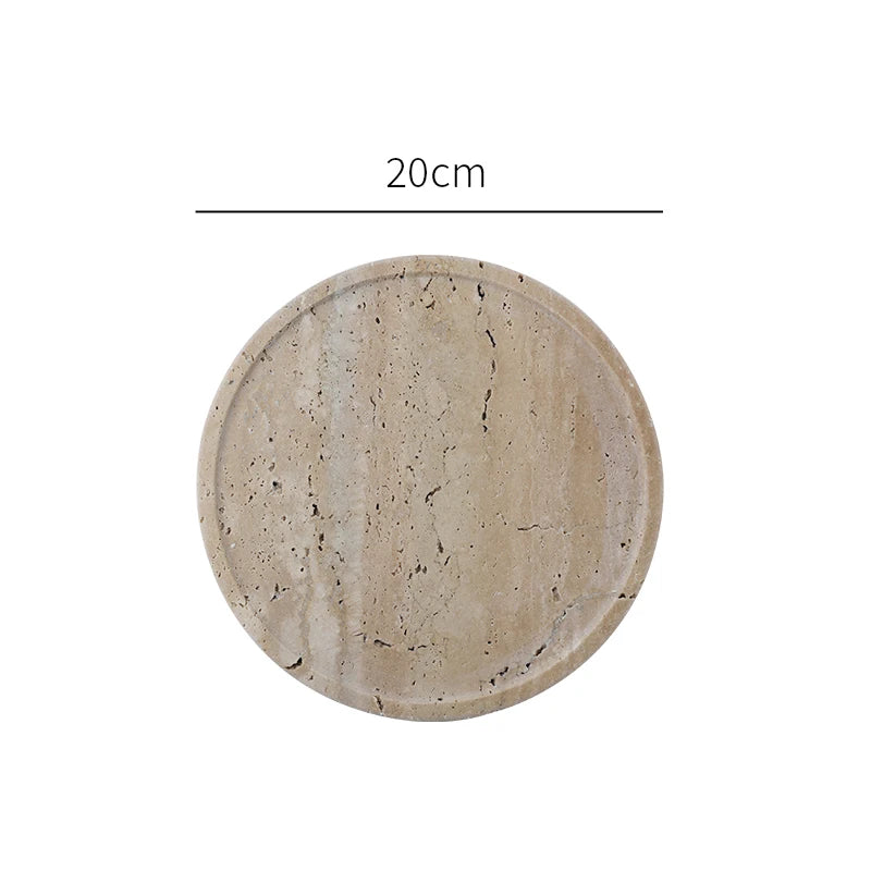Travertine Catch-All Tray