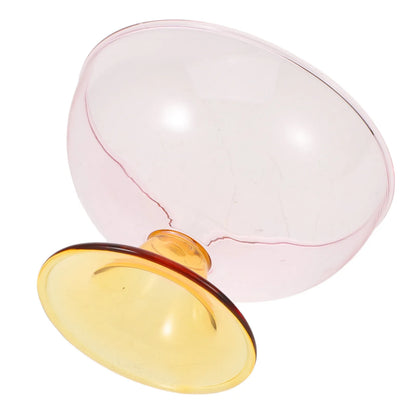 Footed Glass Serving Bowl
