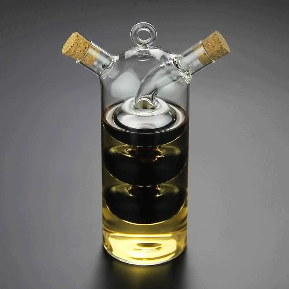 Dual Glass Oil & Vinegar Cruet