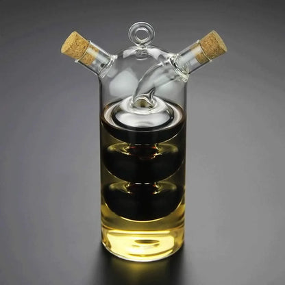 Dual Glass Oil & Vinegar Cruet