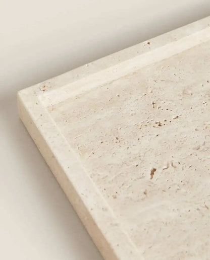 Golden Travertine Tray