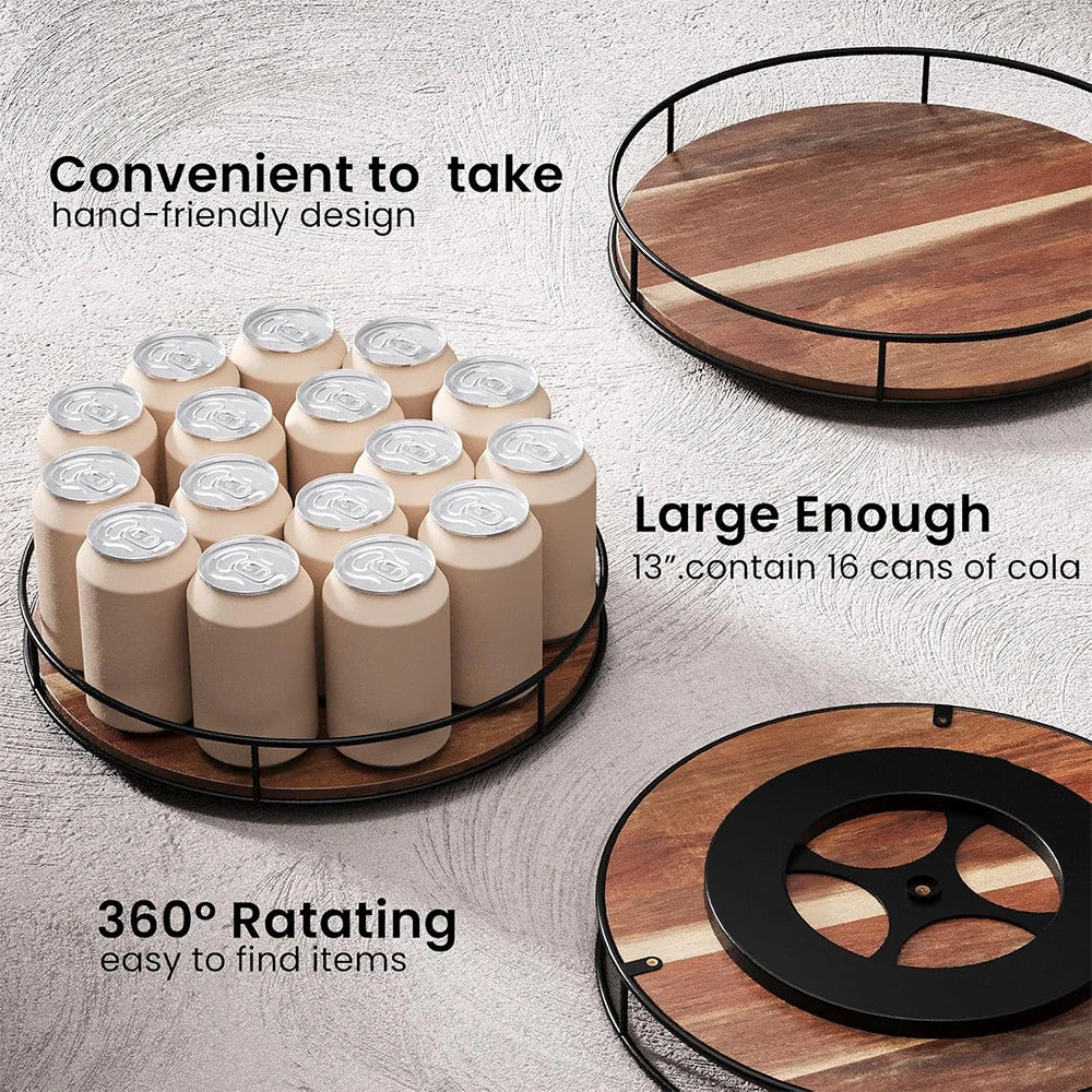 Acacia Lazy Susan