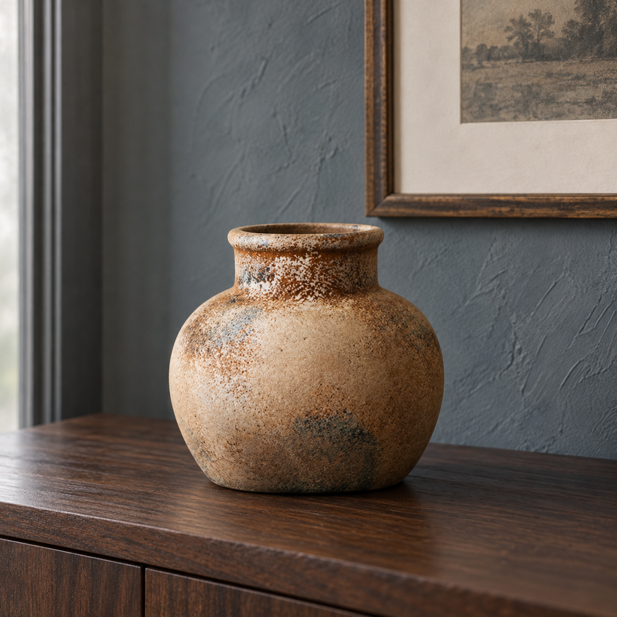 Wabi-Sabi Ceramic Vase — product view